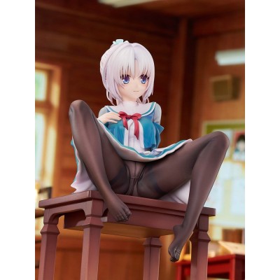 SENREN*BANKA - Yoshino Tomotake Animal Ears School Uniform Ver. 1/7 Luminous Box PVC Figure 21 cm