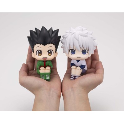 HUNTER X HUNTER - Gon Freecss & Killua Zoldyck Look Up 2-Pack (with gift) Megahouse PVC Figures 11 cm