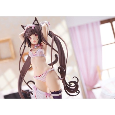 NEKOPARA - Chocola Dress up time 1/7 Plum PVC Figure 24 cm