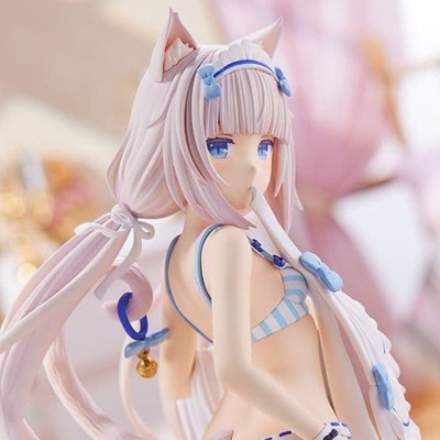 NEKOPARA - Vanilla Dress up time 1/7 Plum PVC Figure 24 cm