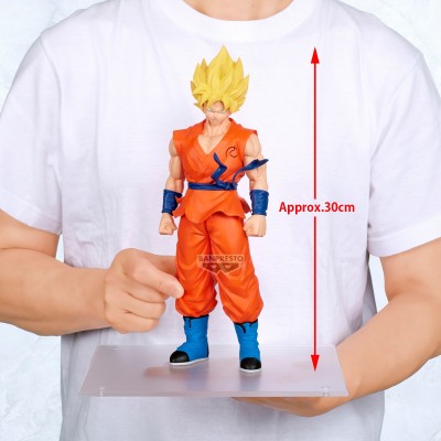 DRAGON BALL SUPER BEERUS - Super Saiyan Son Goku IV Grandista Banpresto PVC Figure 30 cm