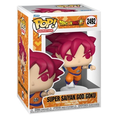 DRAGON BALL SUPER - Goku (Red) Funko Pop Animation 2492