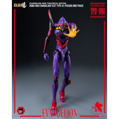 REBUILD EVANGELION - Evangelion Test Type-01 Pseudo DMS Phase ThreeZero Robo-Dou Action Figure 25 cm