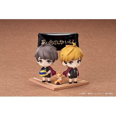 HAIKYU!! - Atsumu Miya & Osamu Miya Qset+ Mini Figures 2-Pack 8 cm
