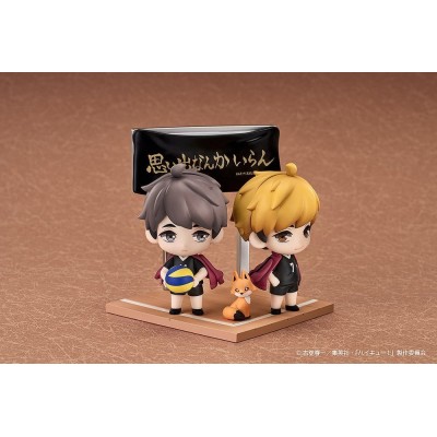 HAIKYU!! - Atsumu Miya & Osamu Miya Qset+ Mini Figures 2-Pack 8 cm