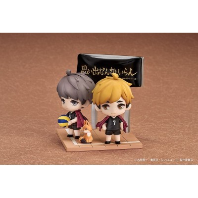 HAIKYU!! - Atsumu Miya & Osamu Miya Qset+ Mini Figures 2-Pack 8 cm