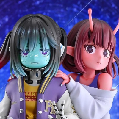 MILKY SUBWAY THE GALACTIC LIMITED EXPRESS - Chiharu & Makina 2-Pack PVC Figures 18 cm