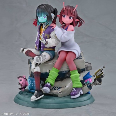 MILKY SUBWAY THE GALACTIC LIMITED EXPRESS - Chiharu & Makina 2-Pack PVC Figures 18 cm
