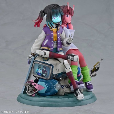 MILKY SUBWAY THE GALACTIC LIMITED EXPRESS - Chiharu & Makina 2-Pack PVC Figures 18 cm