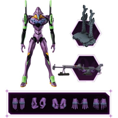 EVANGELION - Action Edition Legend Edition Test Type-01 TV ver. Model Kit Blokees 17 cm