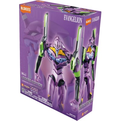 EVANGELION - Action Edition Legend Edition Test Type-01 TV ver. Model Kit Blokees 17 cm