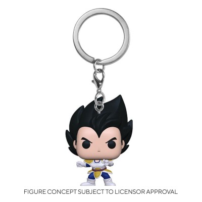 DRAGON BALL Z - Vegeta Pocket POP! Vinyl Keychains 4 cm