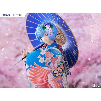 EVANGELION - Ayanami Rei Japanese Doll F:NEX 1/4 Furyu PVC Figure 45 cm