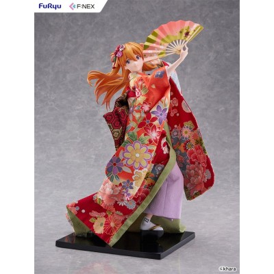 EVANGELION - Shikinami Asuka Langley Japanese Doll F:NEX 1/4 Furyu PVC Figure 44 cm