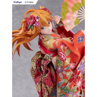 EVANGELION - Shikinami Asuka Langley Japanese Doll F:NEX 1/4 Furyu PVC Figure 44 cm