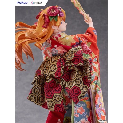 EVANGELION - Shikinami Asuka Langley Japanese Doll F:NEX 1/4 Furyu PVC Figure 44 cm