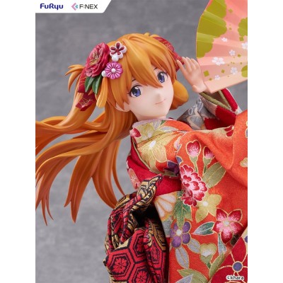 EVANGELION - Shikinami Asuka Langley Japanese Doll F:NEX 1/4 Furyu PVC Figure 44 cm