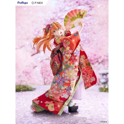 EVANGELION - Shikinami Asuka Langley Japanese Doll F:NEX 1/4 Furyu PVC Figure 44 cm