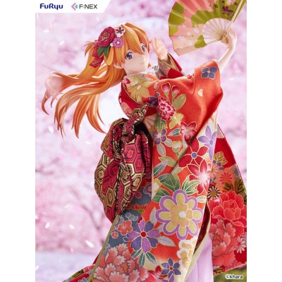 EVANGELION - Shikinami Asuka Langley Japanese Doll F:NEX 1/4 Furyu PVC Figure 44 cm