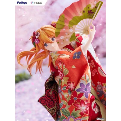 EVANGELION - Shikinami Asuka Langley Japanese Doll F:NEX 1/4 Furyu PVC Figure 44 cm
