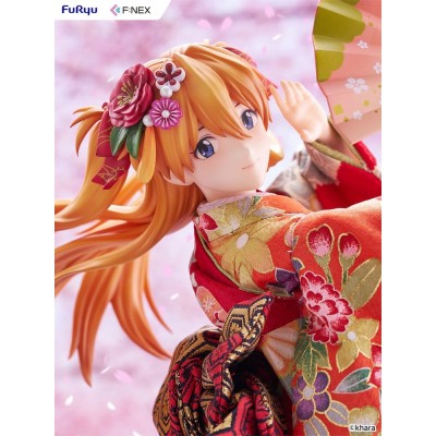 EVANGELION - Shikinami Asuka Langley Japanese Doll F:NEX 1/4 Furyu PVC Figure 44 cm
