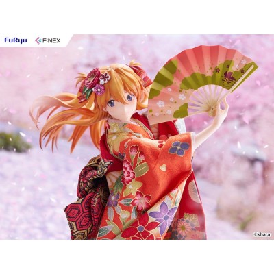 EVANGELION - Shikinami Asuka Langley Japanese Doll F:NEX 1/4 Furyu PVC Figure 44 cm