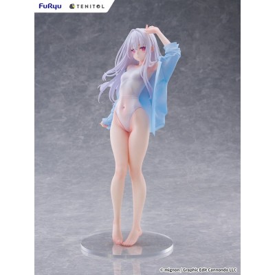 MIGNON WORKS - Shiro Swimsuit Ver. Tenitol Tall Furyu PVC Figure 30 cm