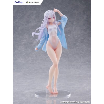 MIGNON WORKS - Shiro Swimsuit Ver. Tenitol Tall Furyu PVC Figure 30 cm