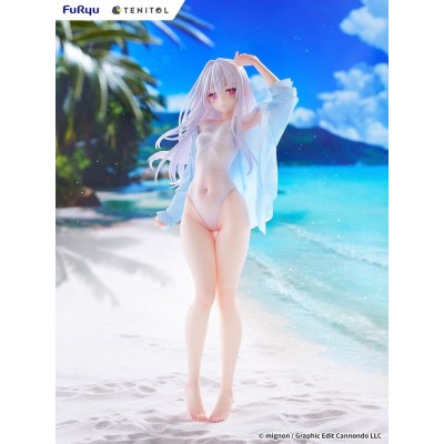 MIGNON WORKS - Shiro Swimsuit Ver. Tenitol Tall Furyu PVC Figure 30 cm