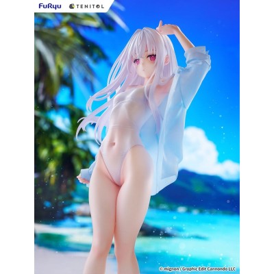 MIGNON WORKS - Shiro Swimsuit Ver. Tenitol Tall Furyu PVC Figure 30 cm