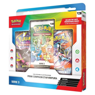 Pokemon Collezione Illustrazione Primi Compagni d'Avventura Serie 3 2026 (ITA)