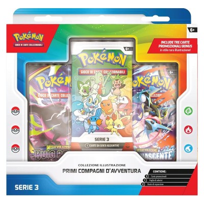 Pokemon Collezione Illustrazione Primi Compagni d'Avventura Serie 3 2026 (ITA)