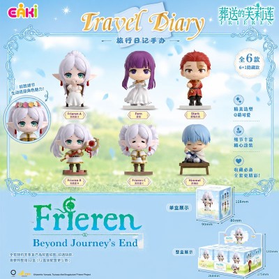 FRIEREN - Travel Diary Series Chibi Mini Figure - 1 Single Blind Box 8 cm