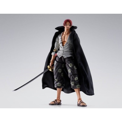 ONE PIECE - Shanks Marineford Bandai S.H.Figuarts Action Figure 17 cm