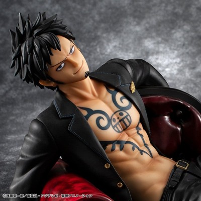 ONE PIECE - Trafalgar Law Ver.R Portrait.Of.Pirates "S.O.C" Megahouse PVC Figure 28 cm