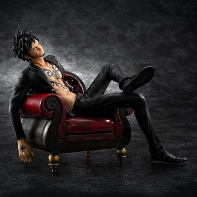 ONE PIECE - Trafalgar Law Ver.R Portrait.Of.Pirates "S.O.C" Megahouse PVC Figure 28 cm