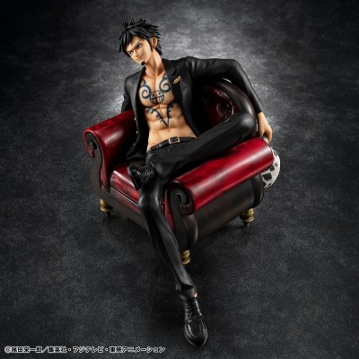 ONE PIECE - Trafalgar Law Ver.R Portrait.Of.Pirates "S.O.C" Megahouse PVC Figure 28 cm