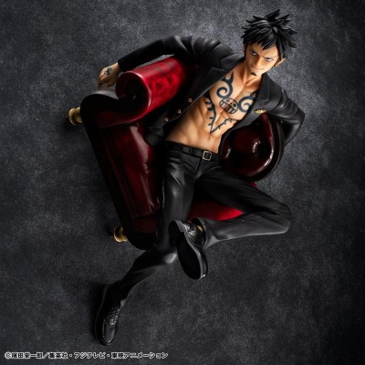 ONE PIECE - Trafalgar Law Ver.R Portrait.Of.Pirates "S.O.C" Megahouse PVC Figure 28 cm
