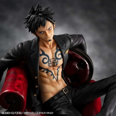 ONE PIECE - Trafalgar Law Ver.R Portrait.Of.Pirates "S.O.C" Megahouse PVC Figure 28 cm