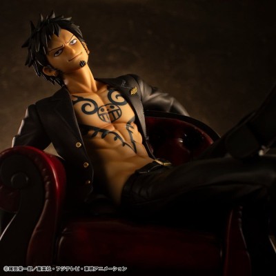ONE PIECE - Trafalgar Law Ver.R Portrait.Of.Pirates "S.O.C" Megahouse PVC Figure 28 cm