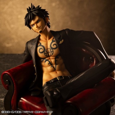 ONE PIECE - Trafalgar Law Ver.R Portrait.Of.Pirates "S.O.C" Megahouse PVC Figure 28 cm