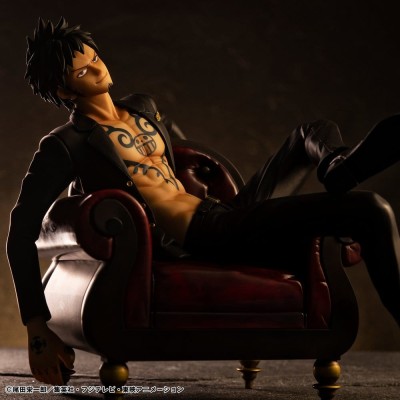 ONE PIECE - Trafalgar Law Ver.R Portrait.Of.Pirates "S.O.C" Megahouse PVC Figure 28 cm