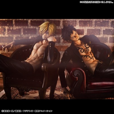 ONE PIECE - Trafalgar Law Ver.R Portrait.Of.Pirates "S.O.C" Megahouse PVC Figure 28 cm