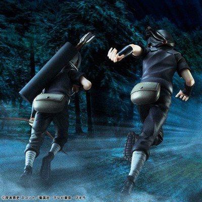 NARUTO SHIPPUDEN - Itachi Uchiha & Sasuke (Repeat) G.E.M. Series 2-Pack Megahouse PVC Figure 15 cm
