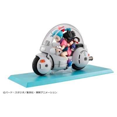 DRAGON BALL - Son Goku & Bulma Limited Repeat Edition Desktop Real McCoy Diorama 06 Megahouse PVC Figure 14 cm