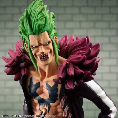 ONE PIECE - Bartolomeo the Cannibal Portrait.Of.Pirates "Limited Edition" (Limited Repeat) Megahouse PVC Figure 24 cm