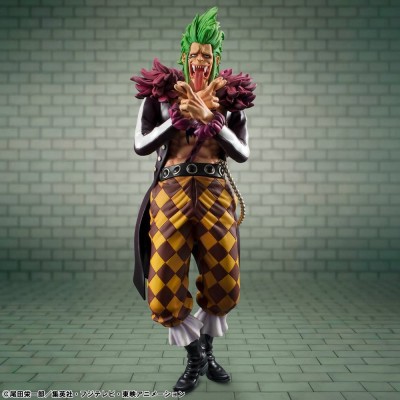 ONE PIECE - Bartolomeo the Cannibal Portrait.Of.Pirates "Limited Edition" (Limited Repeat) Megahouse PVC Figure 24 cm