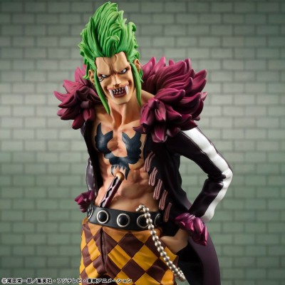 ONE PIECE - Bartolomeo the Cannibal Portrait.Of.Pirates "Limited Edition" (Limited Repeat) Megahouse PVC Figure 24 cm