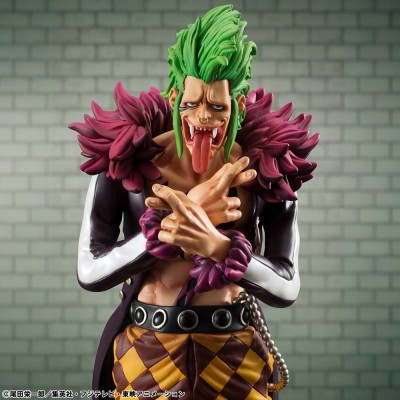 ONE PIECE - Bartolomeo the Cannibal Portrait.Of.Pirates "Limited Edition" (Limited Repeat) Megahouse PVC Figure 24 cm