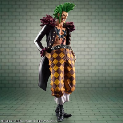 ONE PIECE - Bartolomeo the Cannibal Portrait.Of.Pirates "Limited Edition" (Limited Repeat) Megahouse PVC Figure 24 cm